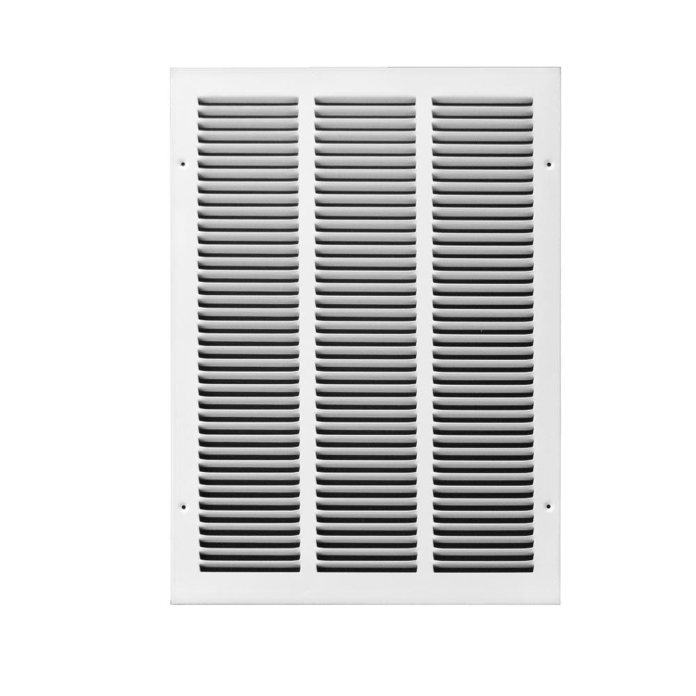 TruAire 16 in. x 20 in. White Return Air GrilleH170 16X20 The Home Depot