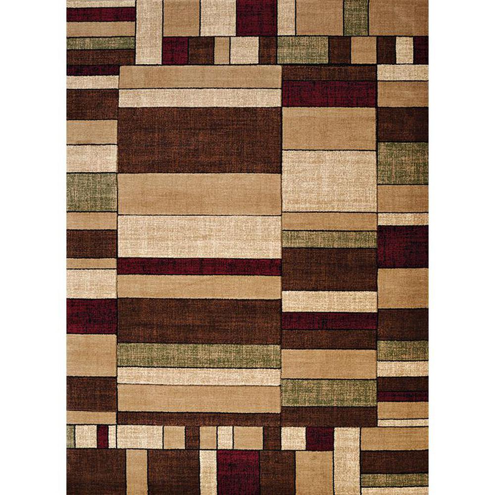 United Weavers Contours Echelon Multi 2 Ft 7 In X 4 Area Rug