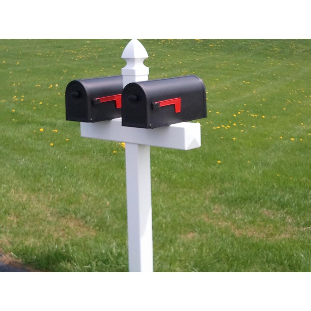 double mailbox post