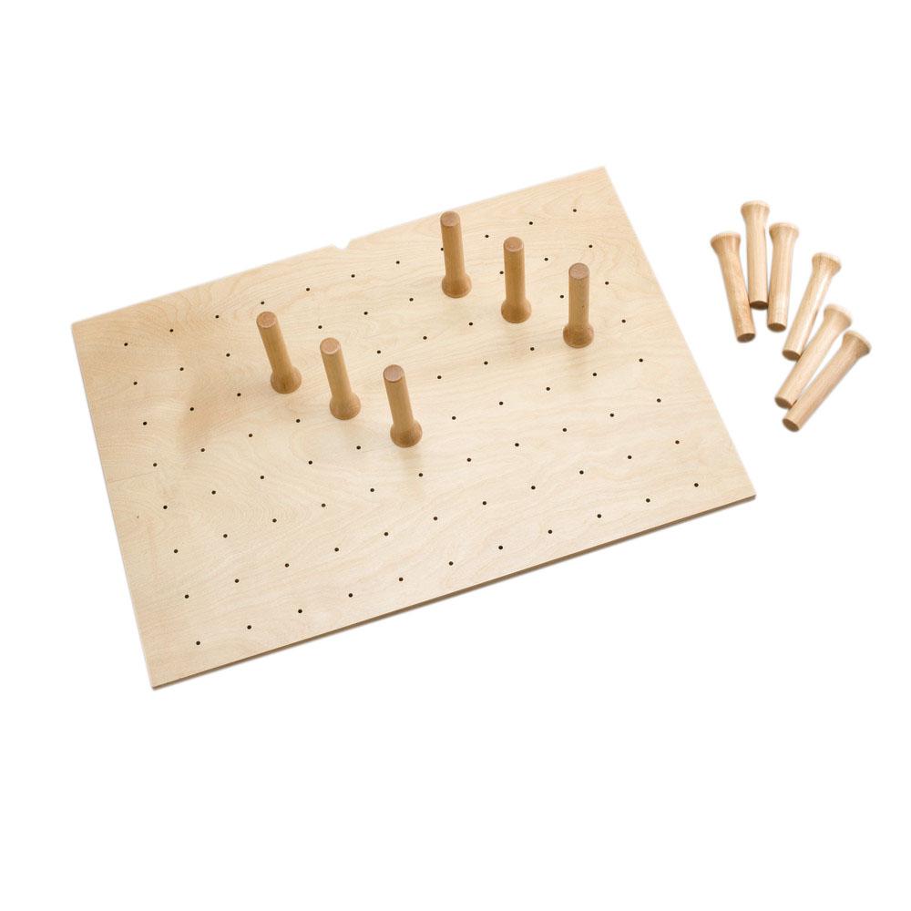 RevAShelf 0.62 in. H x 30.25 in. W x 21.25 in. D Wood Peg Board4DPB