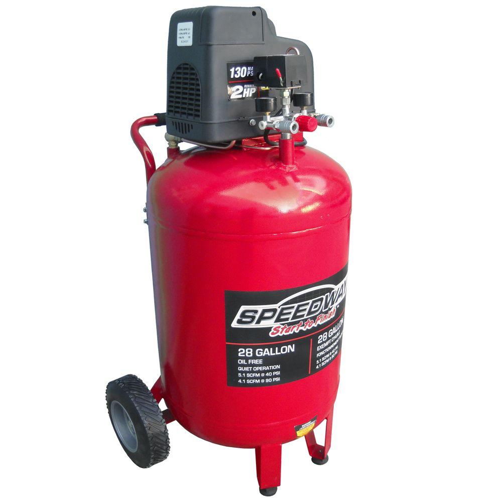 portable air compressor on wheels