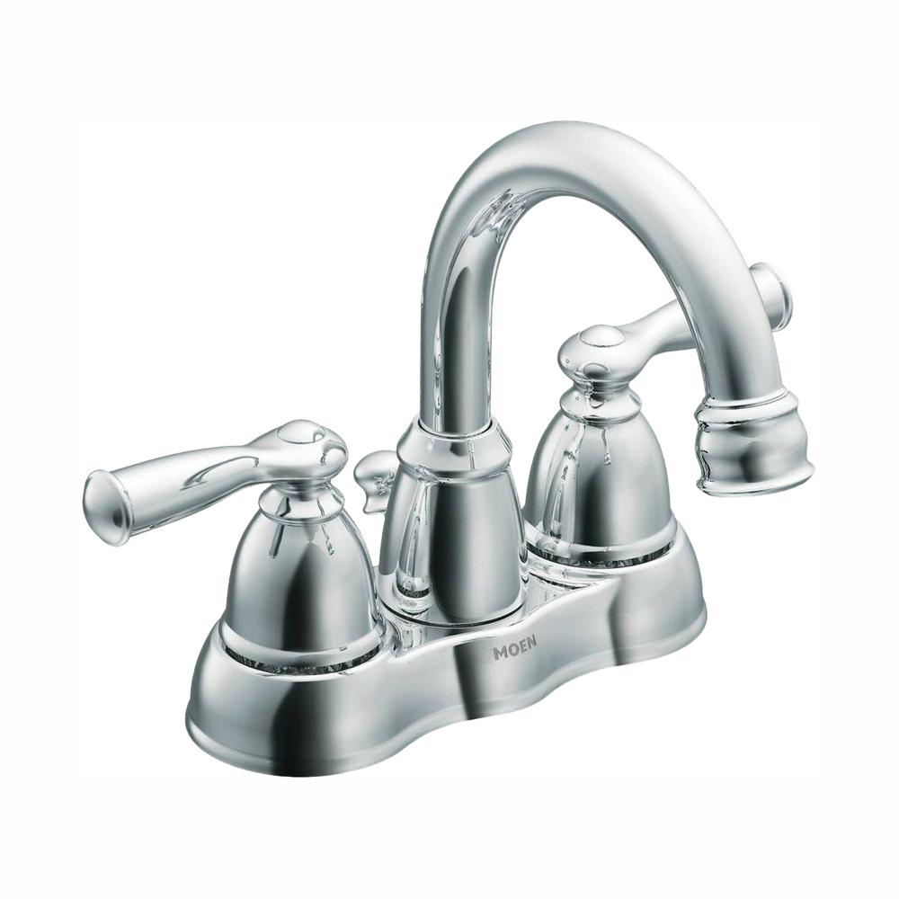 Banbury 4 in. Centerset 2-Handle High-Arc Bathroom Faucet in Chrome
