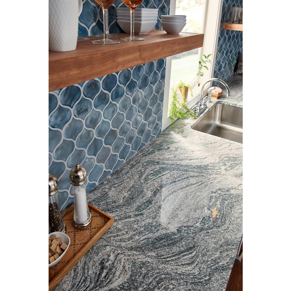 Msi Blue Shimmer Arabesque 10 In X 20 8mm Glossy Glass Mesh Mounted Mosaic Tile 7 1 Sq Ft Case Gls Blushi8mm The Home Depot - Arabesque Glass Tile Kitchen Backsplash Msi Blue Shimmer Arabesque 10 In X 20 8mm Glossy Glass Mesh Mounted Mosaic Tile 7 1 Sq Ft Case Gls Blushi8mm The Home Depot - Arabesque Glass Tile Kitchen Backsplash