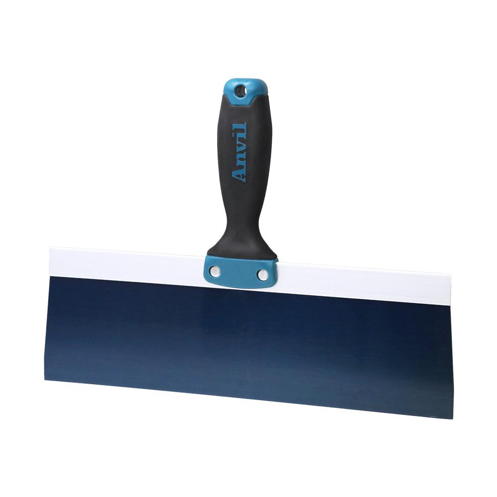 12 in. Blue Steel Taping Knife with Soft Grip Handle82692 The Home Depot