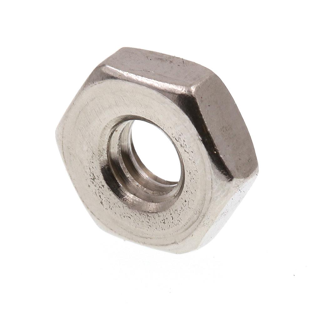 50 Dadi Esagonali In Acciaio Inossidabile Nero Ossidato UNC #6-32 - Albany County Fasteners
