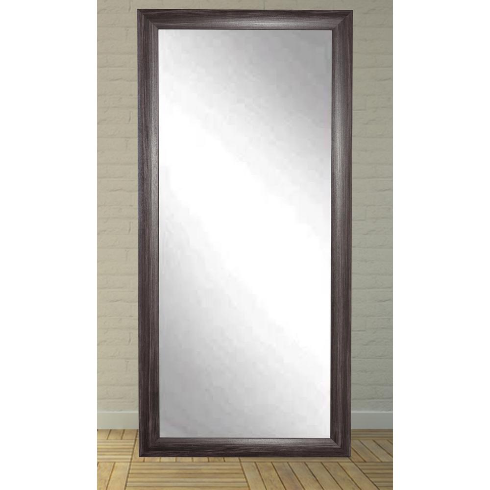 Ashland Grey Decorative Floor MirrorAV42TALL The Home Depot
