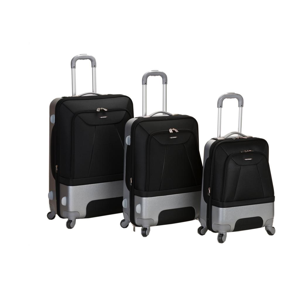 Rockland Rockland Expandable Spectra 3-Piece Softside Luggage Set ...
