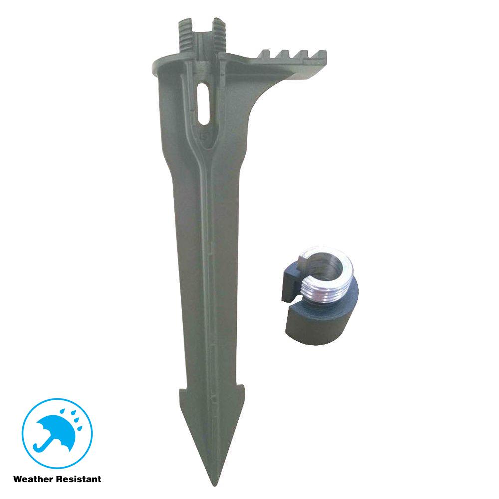 Hampton Bay Black Replacement Stake With Adapter Iwh2571w The Hampton Bay Black Replacement Stake