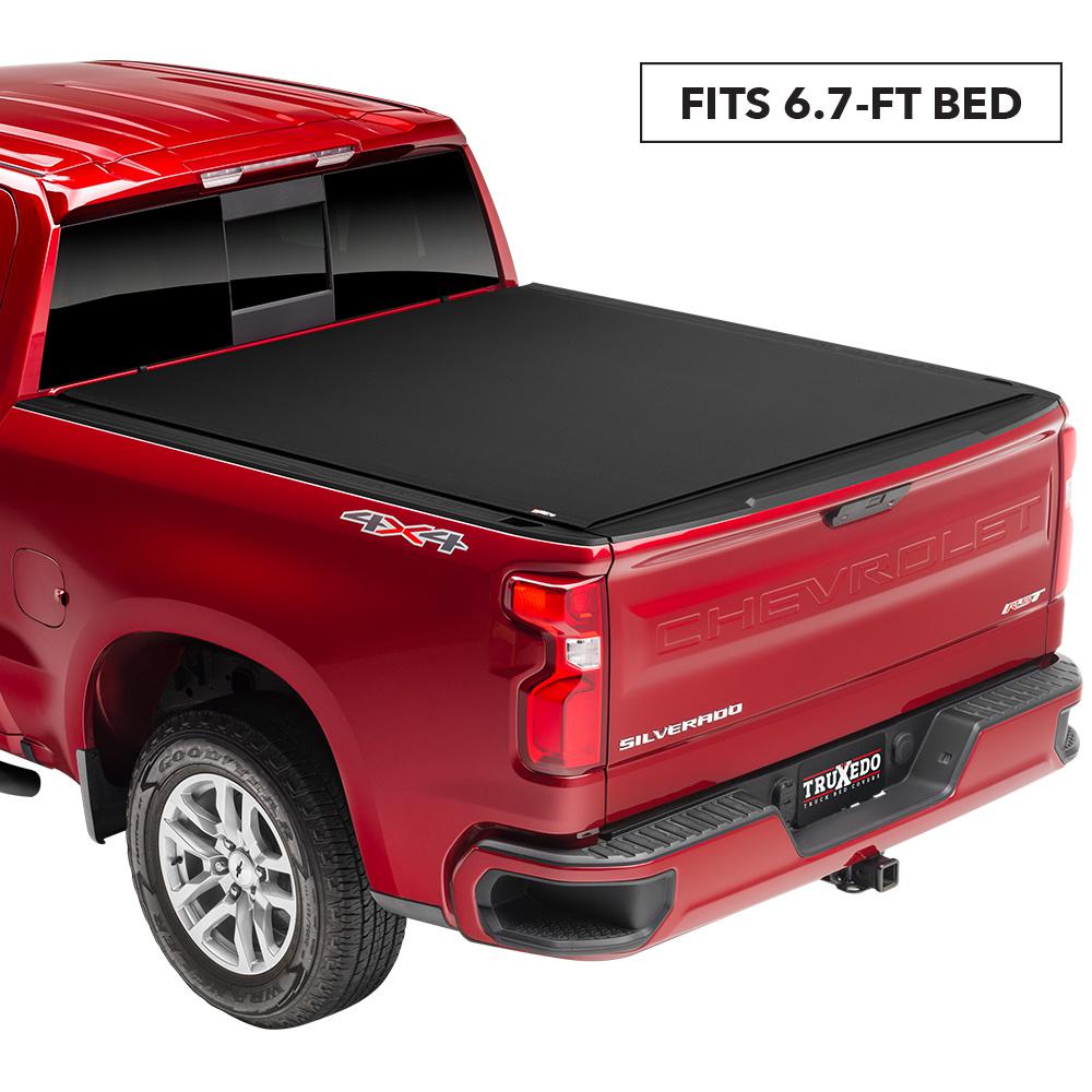 Truxedo Pro X15 Tonneau Cover 19 New Body Style Chevy Silverado Gmc Sierra 1500 6 Ft 7 In Bed 1472601 The Home Depot