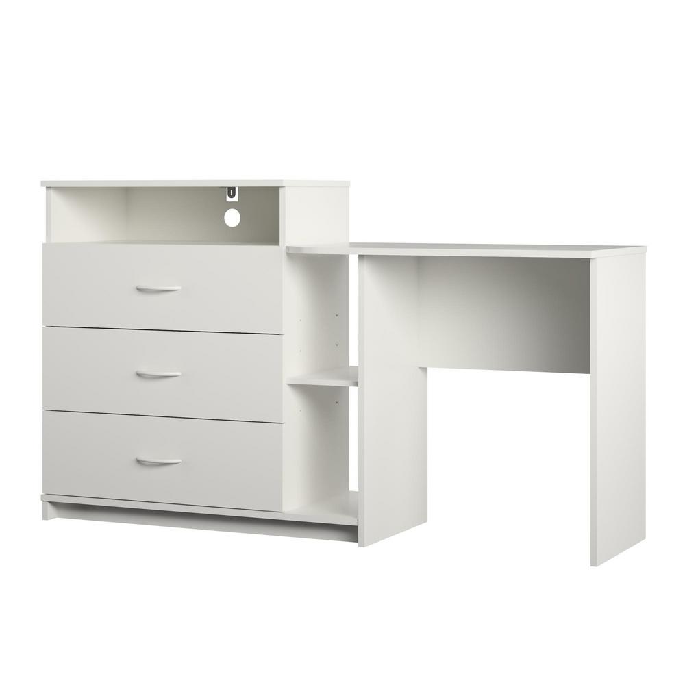 white dresser desk