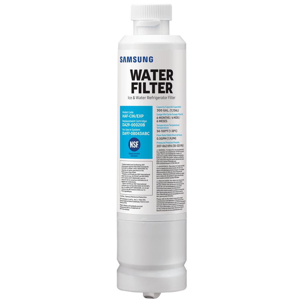 Samsung French Door The Home Depot Refrigerator Water Filter