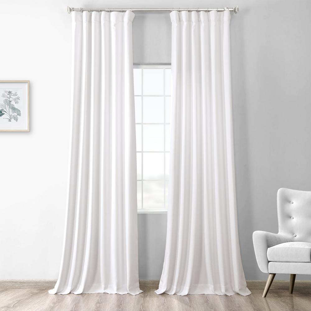 Exclusive Fabrics Furnishings Snow White Thermal Room Darkening