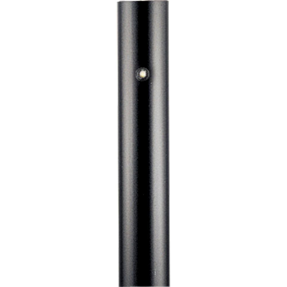 Progress Lighting Black 7 ft. Exterior Lamp Post with Photocell-P5390