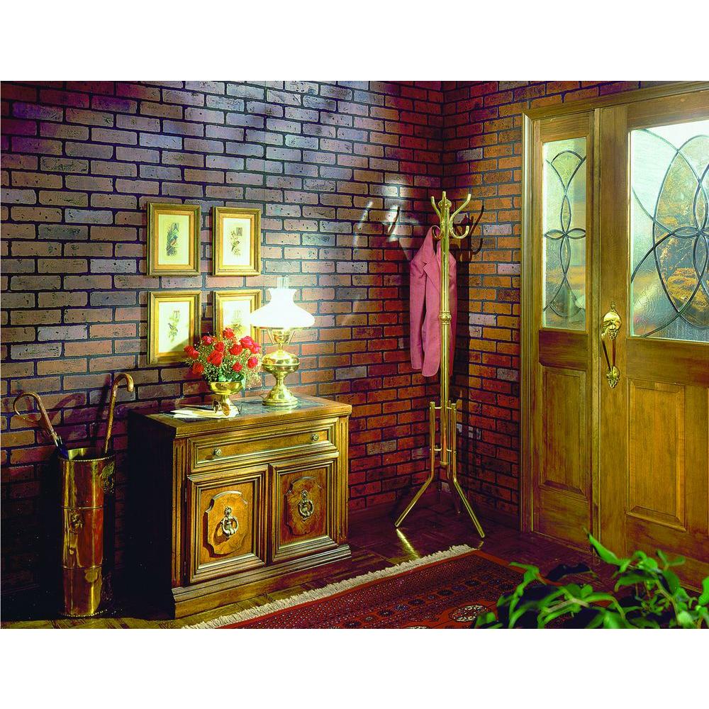 1 4 In X 4 Ft X 8 Ft Gaslight Brick Hardboard Panel Hddpgb48