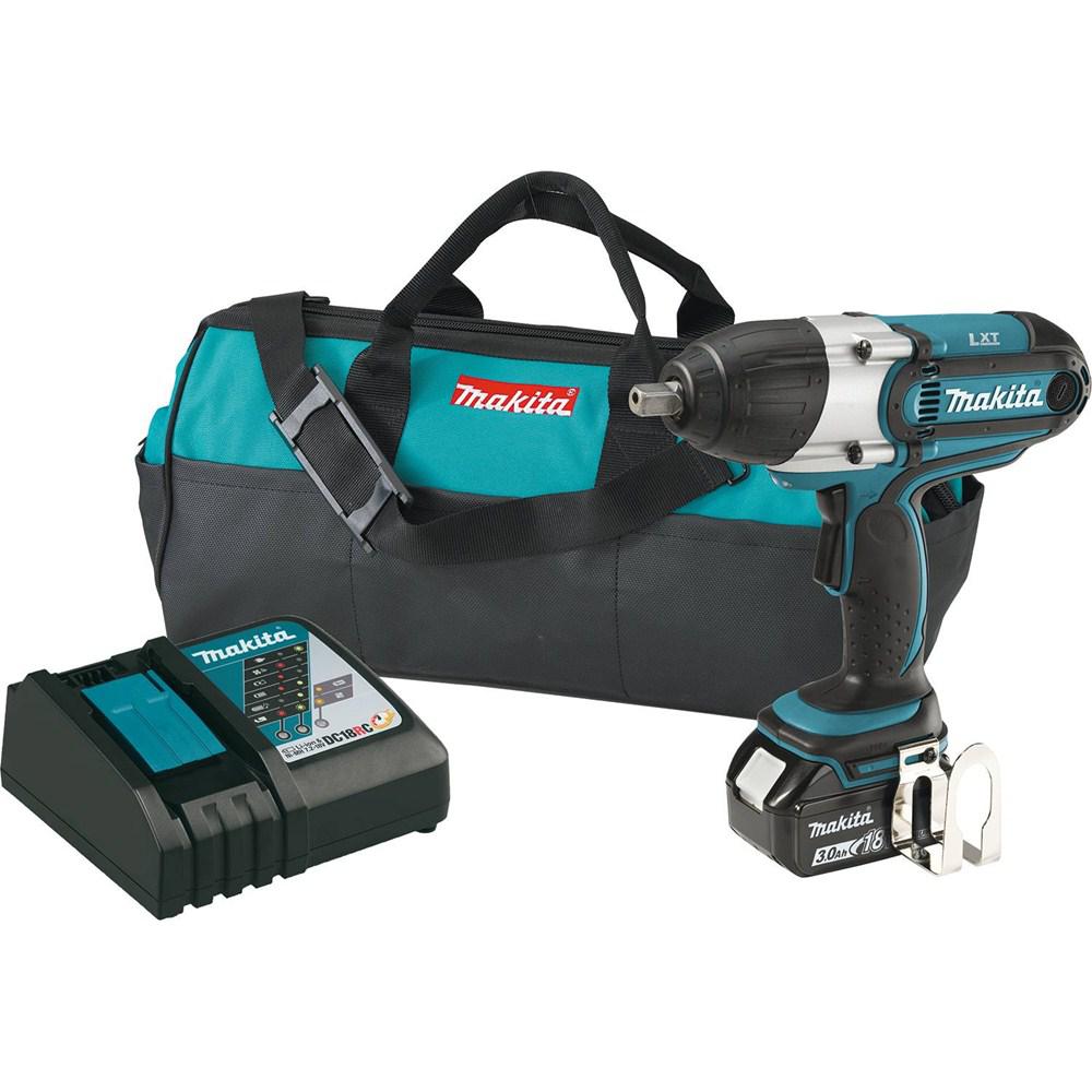 UPC 088381832205 product image for Makita 18-Volt LXT Lithium-Ion Cordless 1/2 in. Impact Wrench Kit with (1) Batte | upcitemdb.com