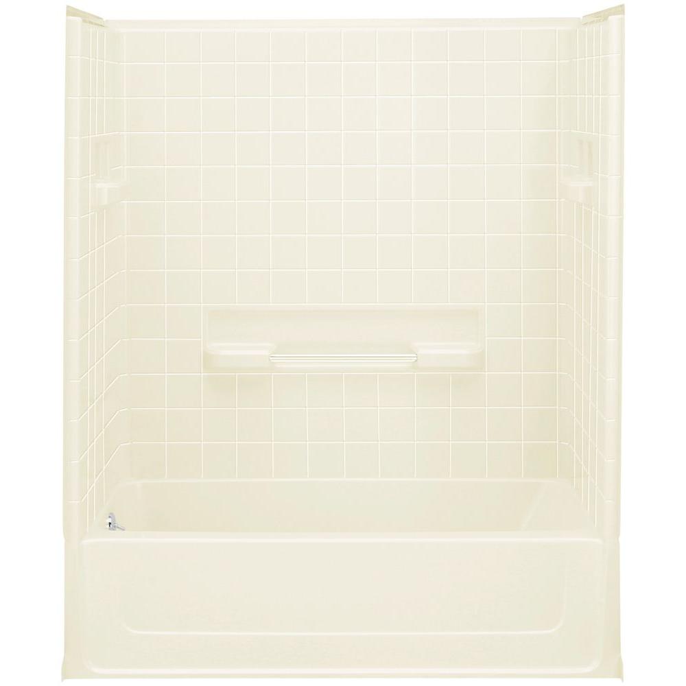 STERLING All Pro 30 in. x 60 in. x 731/2 in. Bath and Shower Kit with