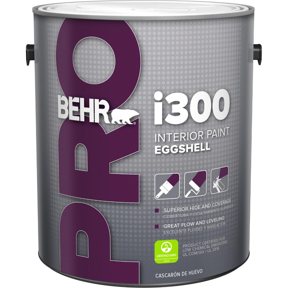 Interior Paint Colors The Home Depot 1 Gal I300 White Eggshell Interior Paint