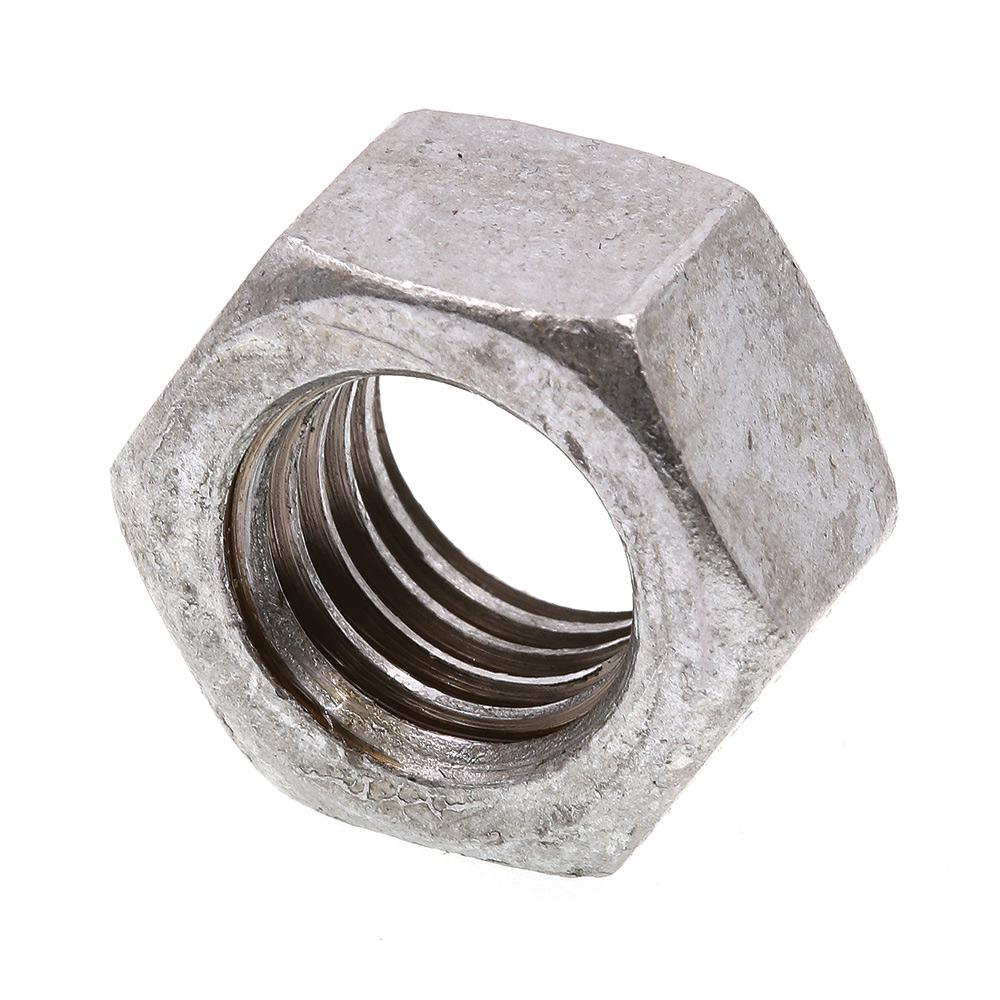 5/8 in.11 A563 Grade A Hot Dip Galvanized Steel Finished Hex Nuts (50