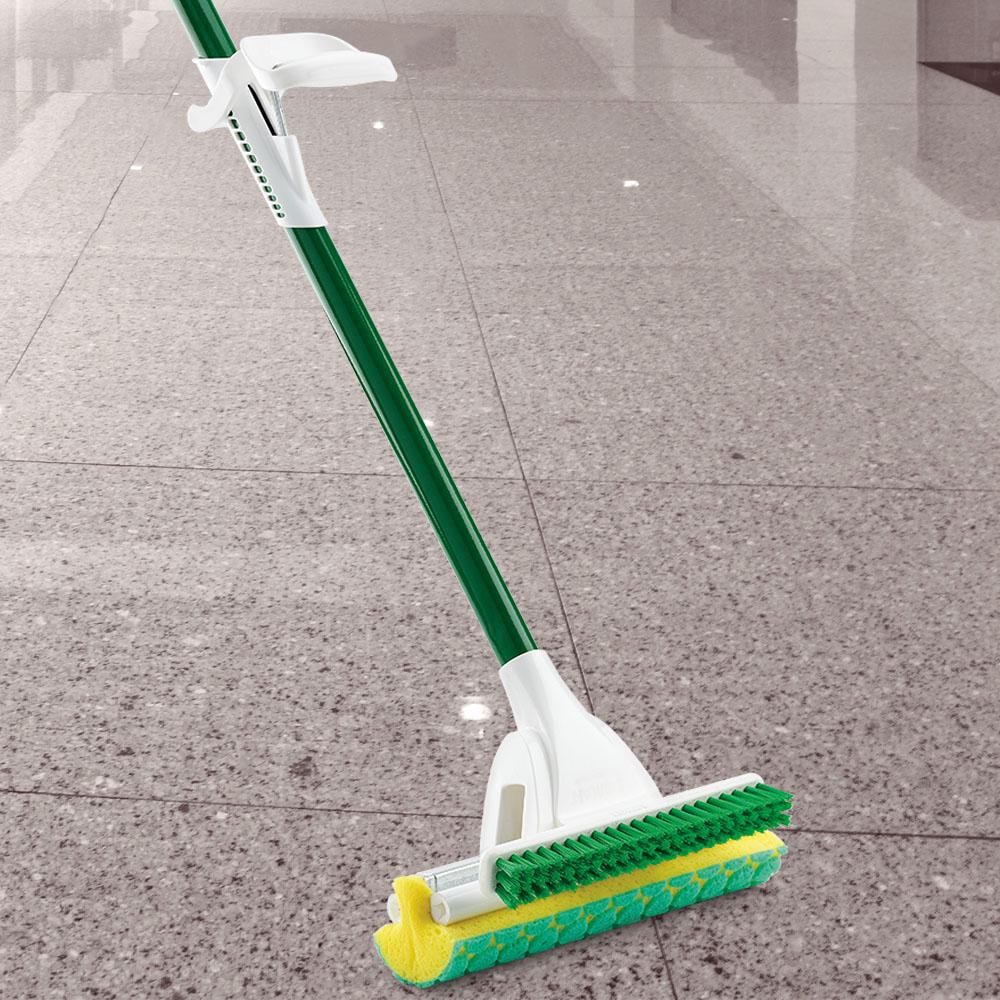 Libman Nitty Gritty Roller Mop With 2 Extra Mop Head Refill