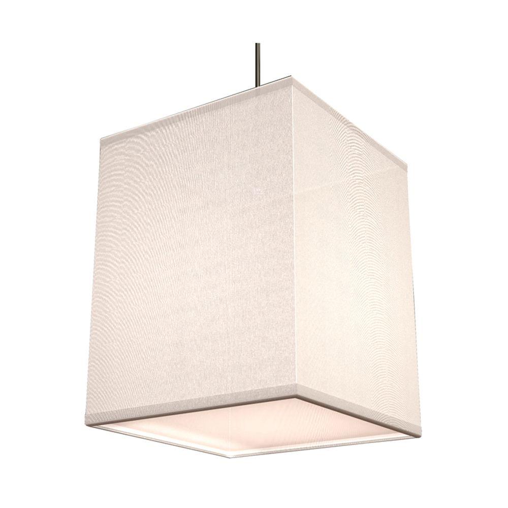 Aspects Baker 1 Light White Shade Hanging Pendant Bkp118snsct Wh Baker 1 Light White Shade Hanging Pendant