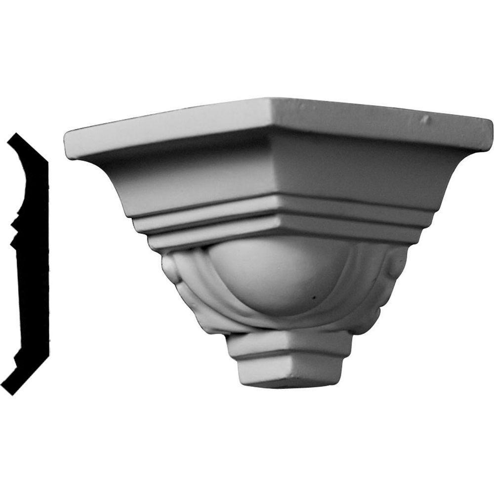 Ekena Millwork MOC02X02EG 2 1//8-Inch P x 2 1//8-Inch H Outside Corner for Molding MLD02X02X03EG