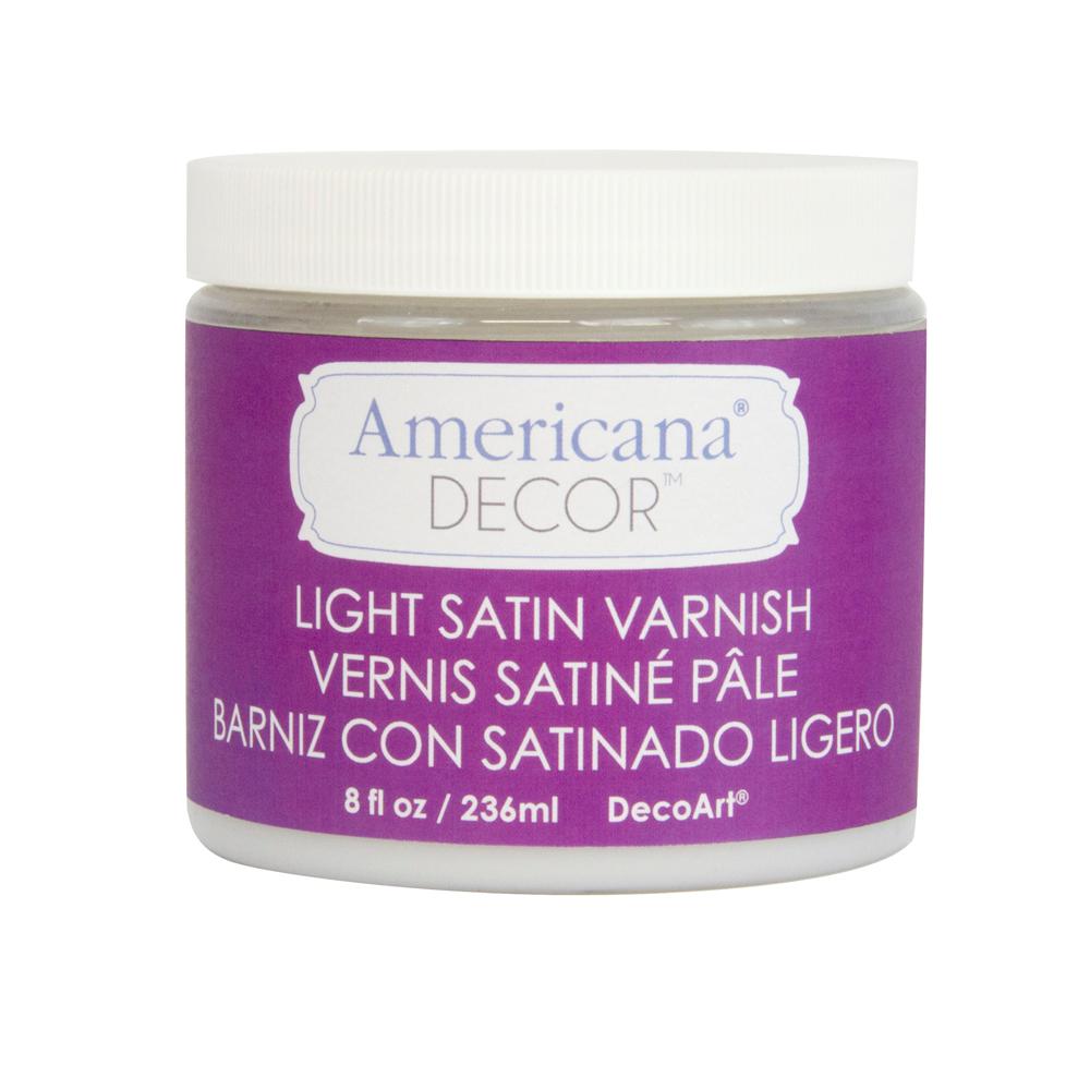 DecoArt Americana Decor 16 Oz. Light Satin Varnish-ADM05-83 - The Home ...