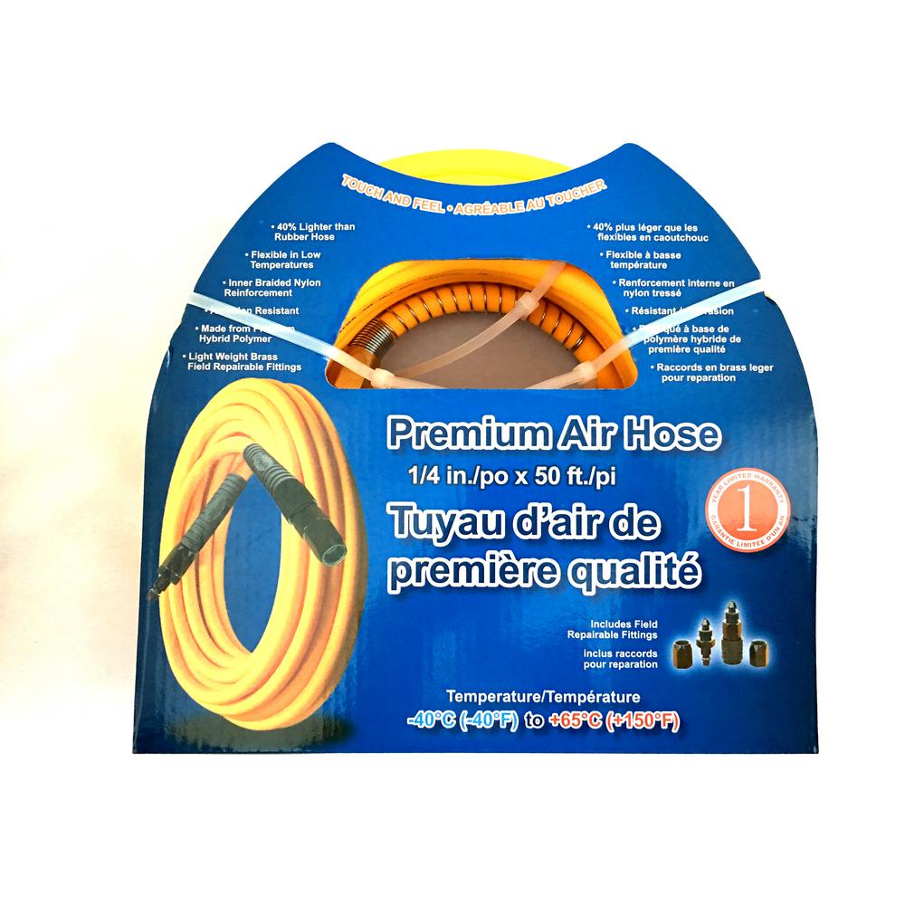 3 8 In X 50 Ft Extreme Flex Air Hose Crt0650 The Home Depot