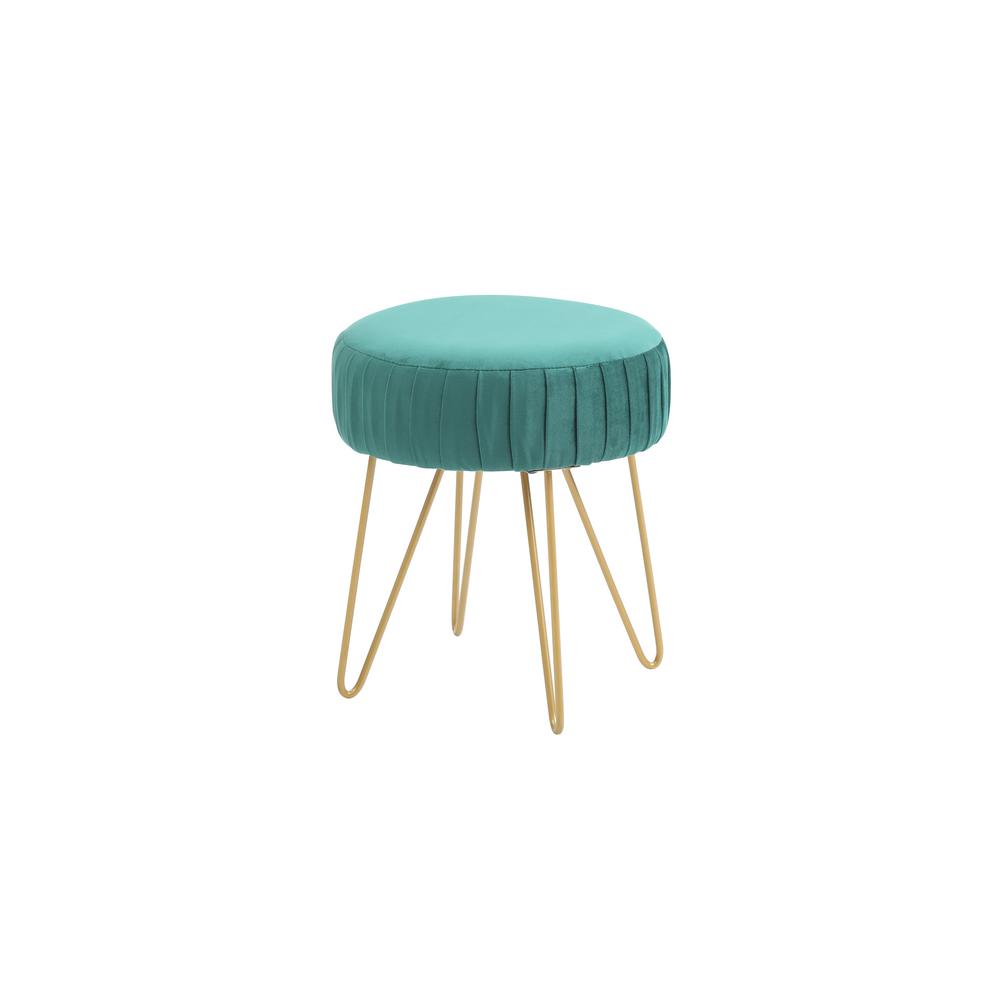 Buy Elegant Teal Vanity Stool Online Kuwait Ubuy