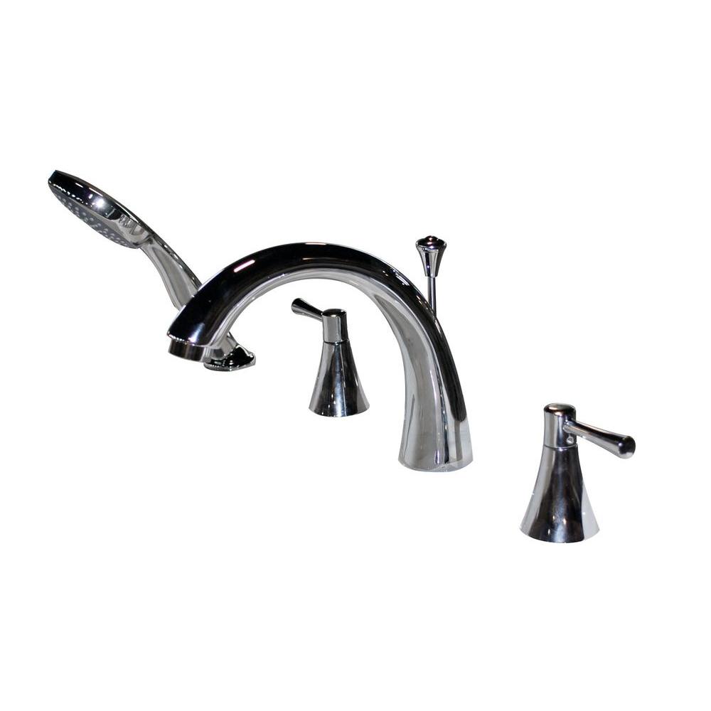 tubs sprayer faucets polished ascended handshower pull spout