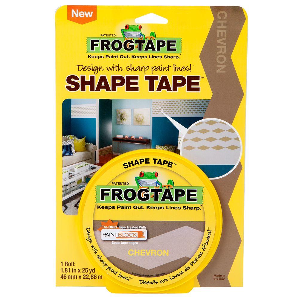 FrogTape 1.41 in. x 25 yds. Chevron Delicate Painting Tape282269 The