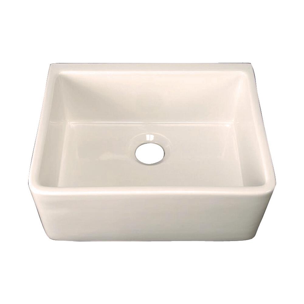 Brooke Apron Front Fireclay 23 In Single Bowl Kitchen Sink In Bisque