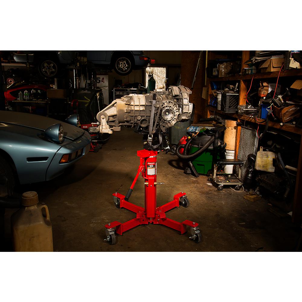 Sunex 1000 Lbs. Air And Hydraulic Telescopic Transmission Jack-7796 ...