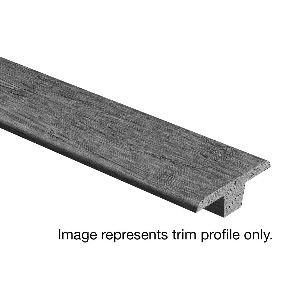 Strand Woven Bamboo Dark Mahogany 3//8 in Thick x 1-3//4 in Wide x 94 in Length Hardwood T-Molding