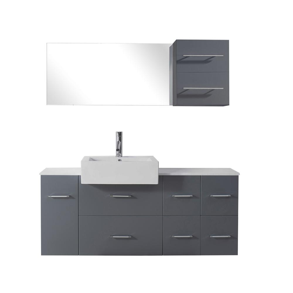 Virtu USA Hazel 55.21 in. W x 12.44 in. D x 22.68 in. H Espresso Vanity