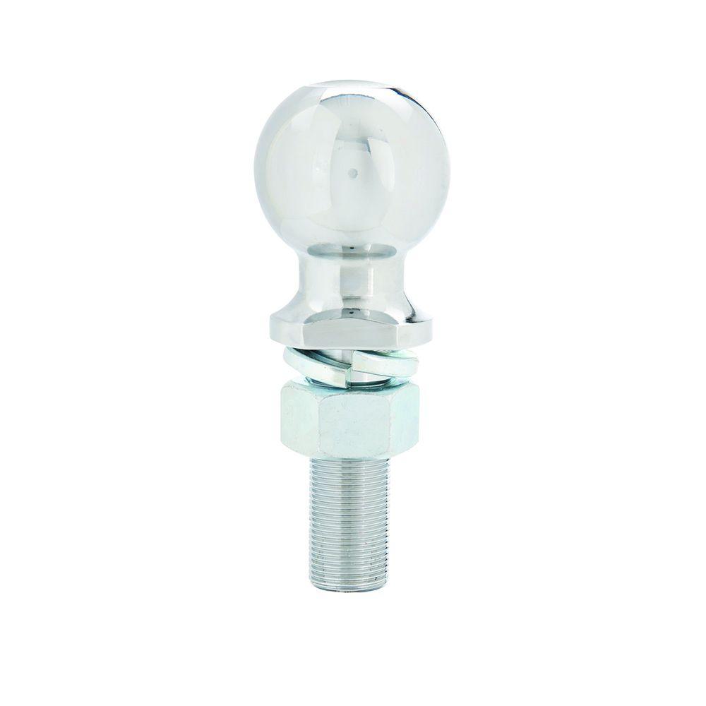TowSmart Class 4 6,000 lb. 2-5/16 in. Ball Diameter, 1 in. Shank Diameter, 3 in. Shank Length Chrome Trailer Hitch Ball