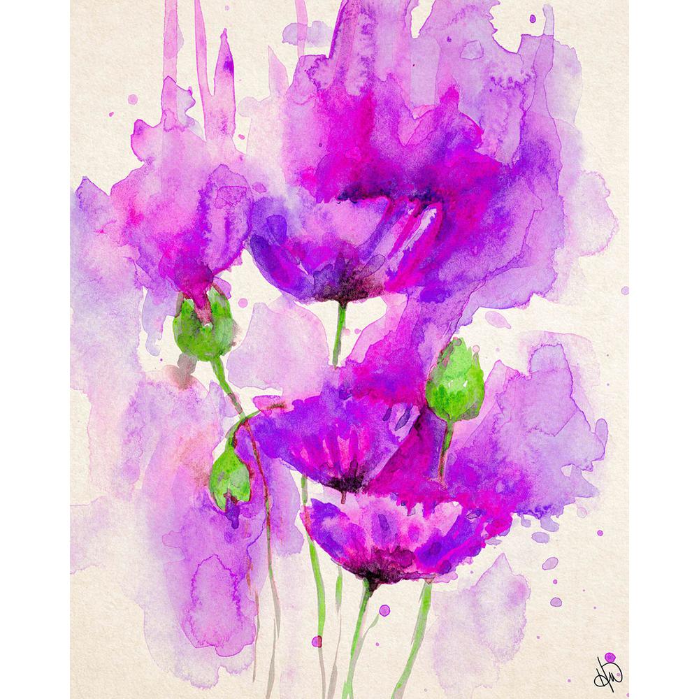 Creative Gallery 16 In X 20 Red Poppies Metal Wall Art Metal Wall Art