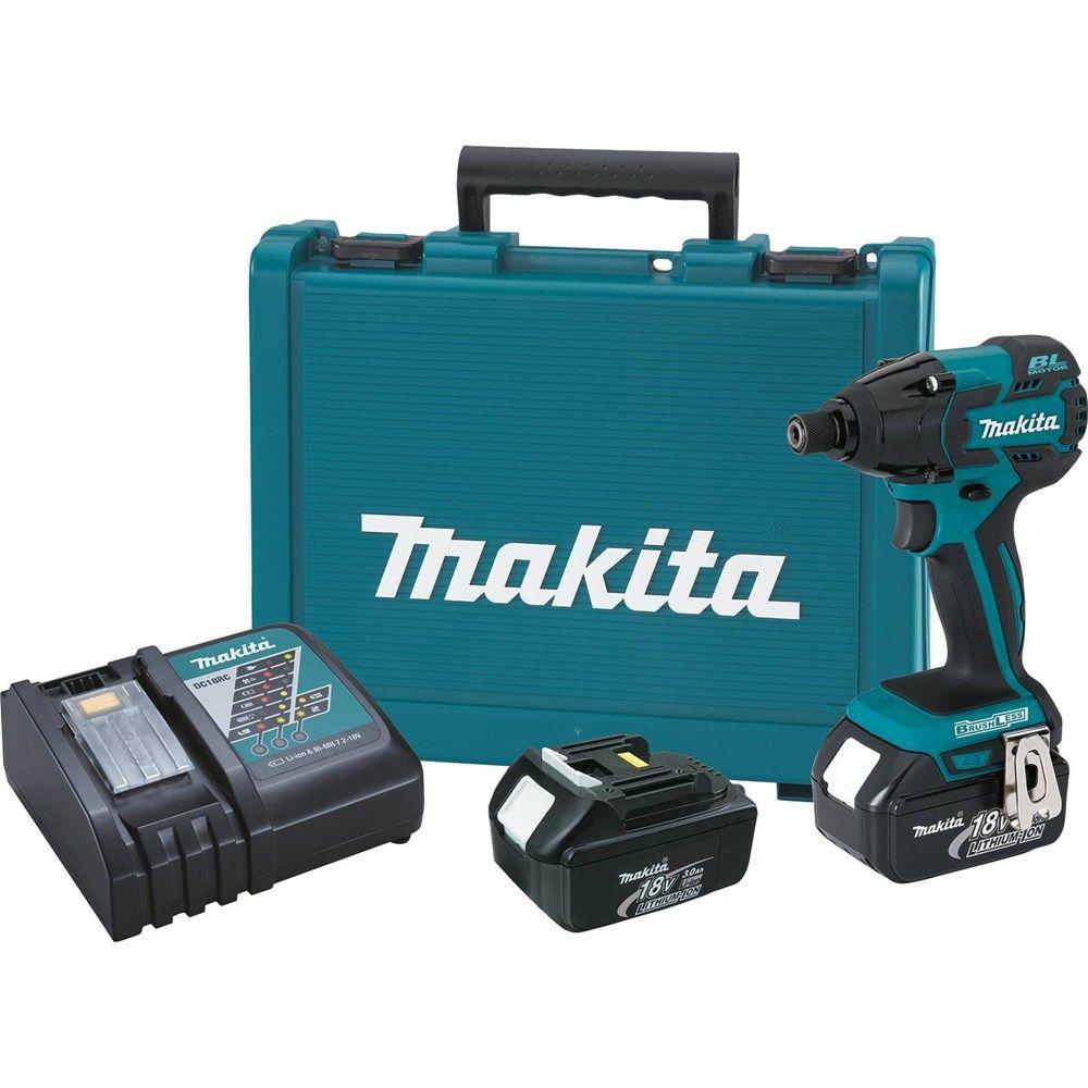 Makita 18Volt LXT LithiumIon Brushless 1/4 in. Cordless Impact Driver