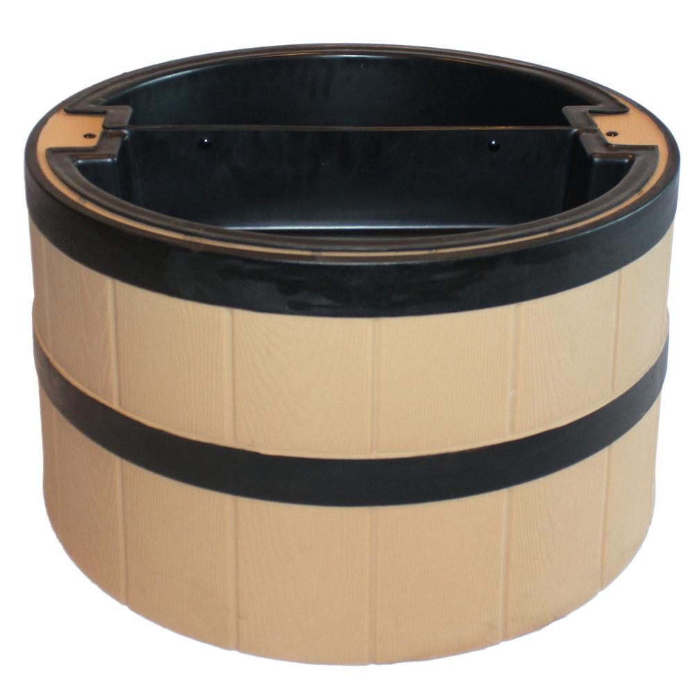 TANKTOP COVERS 31 in. Whiskey Barrel Planter Style Septic