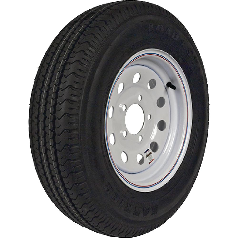 Loadstar 2830 lb. Load Capacity White Modular Steel Wheel Rim by Loadstar