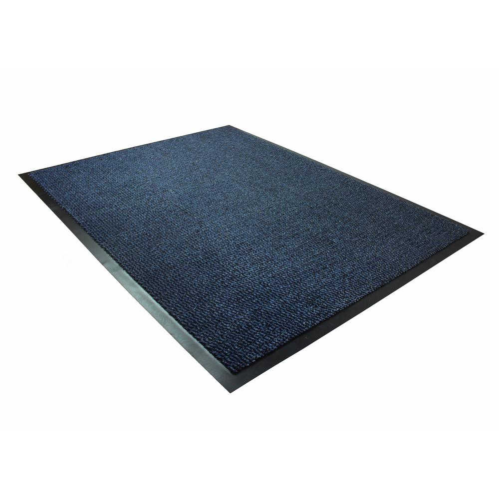 Floortex Doortex Advantagemat 24 In X 36 In Rectangular Indoor Entrance Mat In Blue Fr46090dcblv The Home Depot