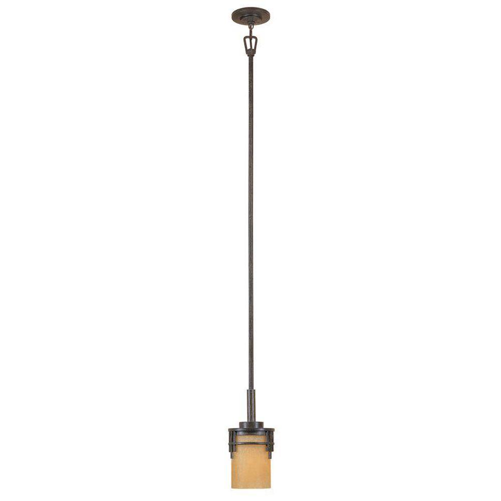 Designers Fountain Mission Ridge 1 Light Warm Mahogany Hanging Mini Pendant Designers Fountain Mission Ridge 1 Light Warm Mahogany Hanging Mini Pendant
