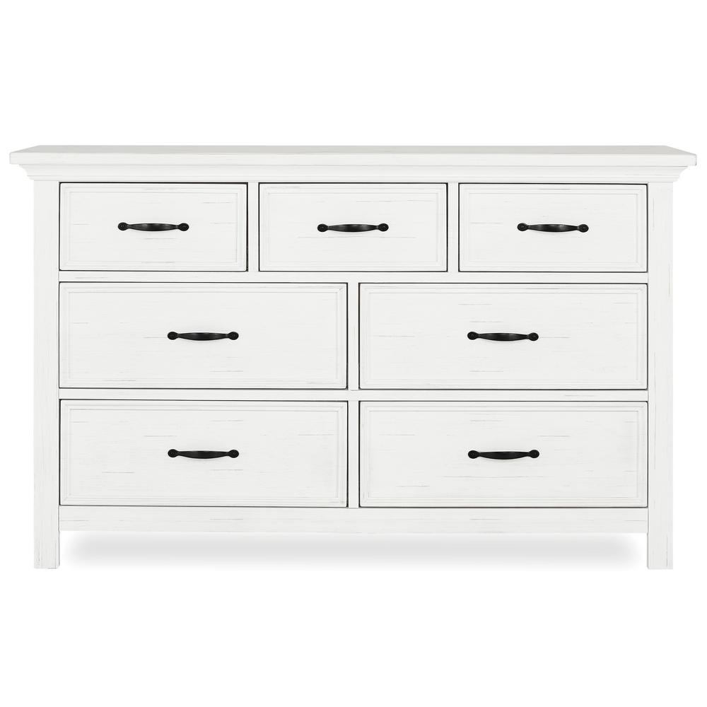evolur belmar double dresser rustic grey