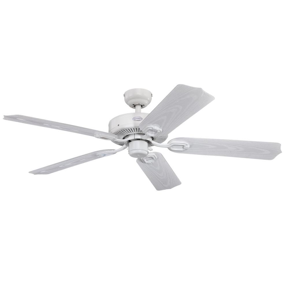 Westinghouse Deacon 52 In Indoor Outdoor White Ceiling Fan 7216900 Westinghouse Deacon 52 In Indoor Outdoor White Ceiling Fan