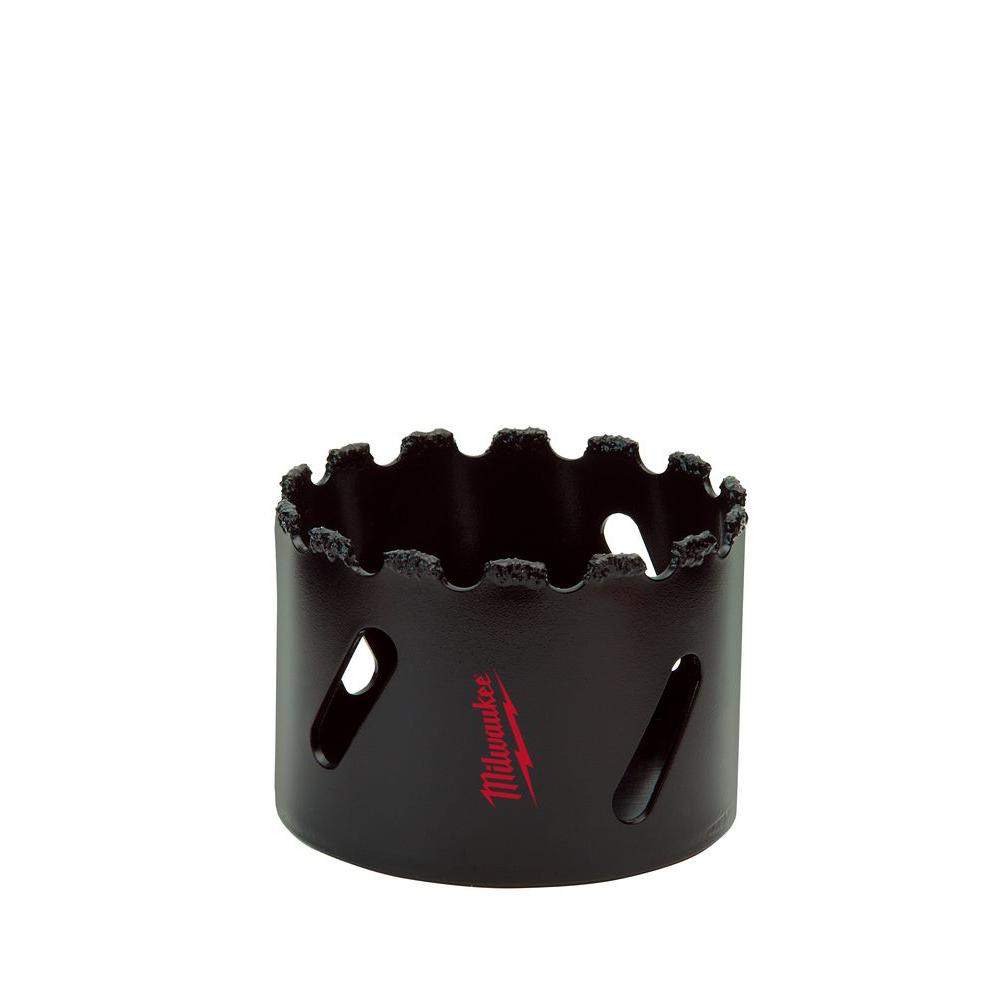 Carbide Grit Hole Saw With Pilot Bit The Home Depot Carbide Grit Hole Saw With Pilot Bit The Home Depot