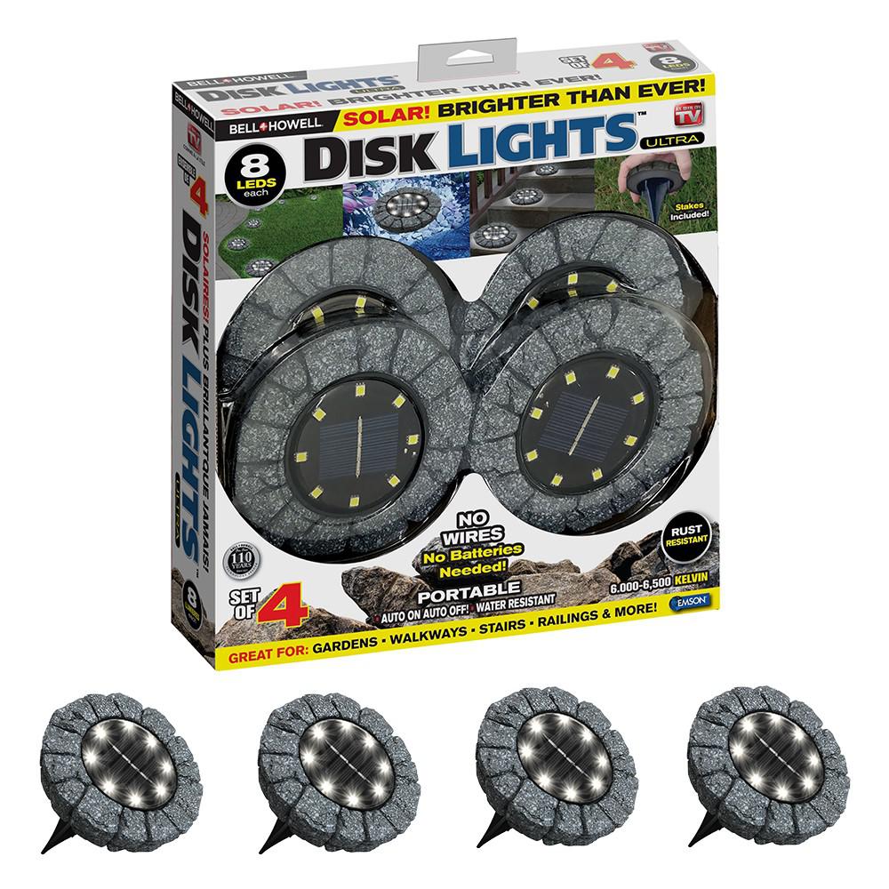 Bell Howell 6000k Ultra Solar Dark Gray Stone Like Outdoor Bell Howell 6000k Ultra Solar Dark Gray