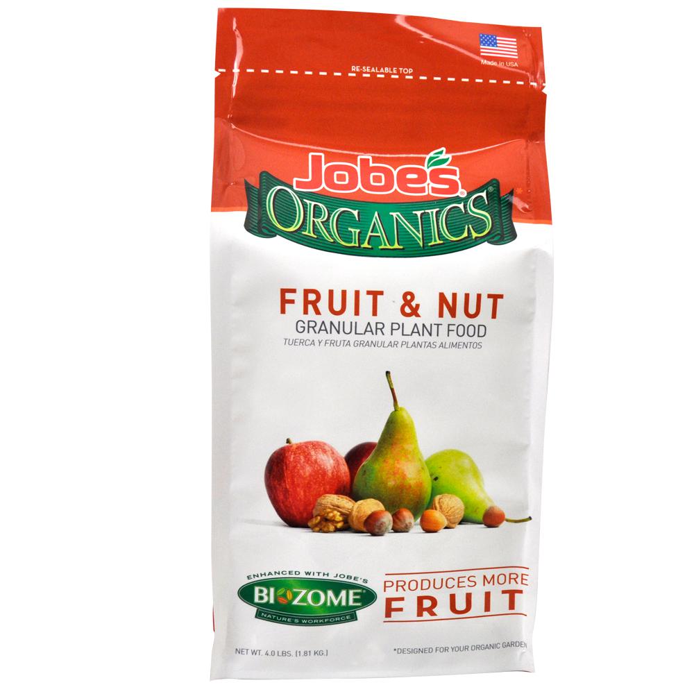 Jobe’s Organics 4 lb. Organic Granular Fruit and Nut Plant
