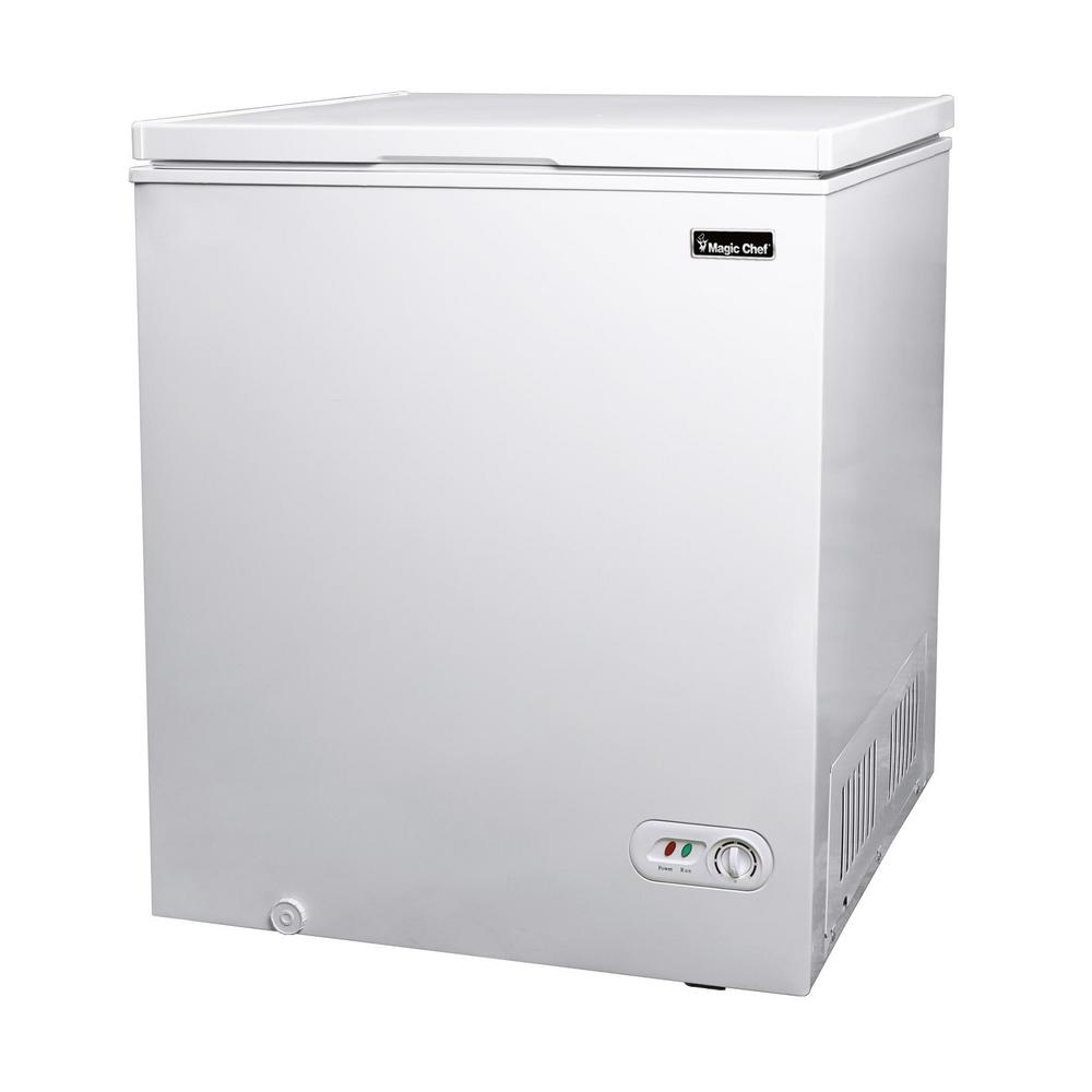 Magic Chef 5.0 cu. ft. Chest Freezer in BlackHMCF5B4 The Home Depot