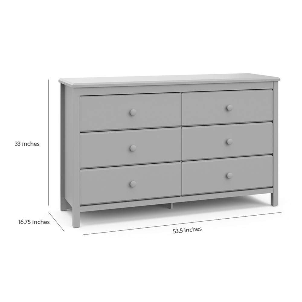 pebble gray dresser