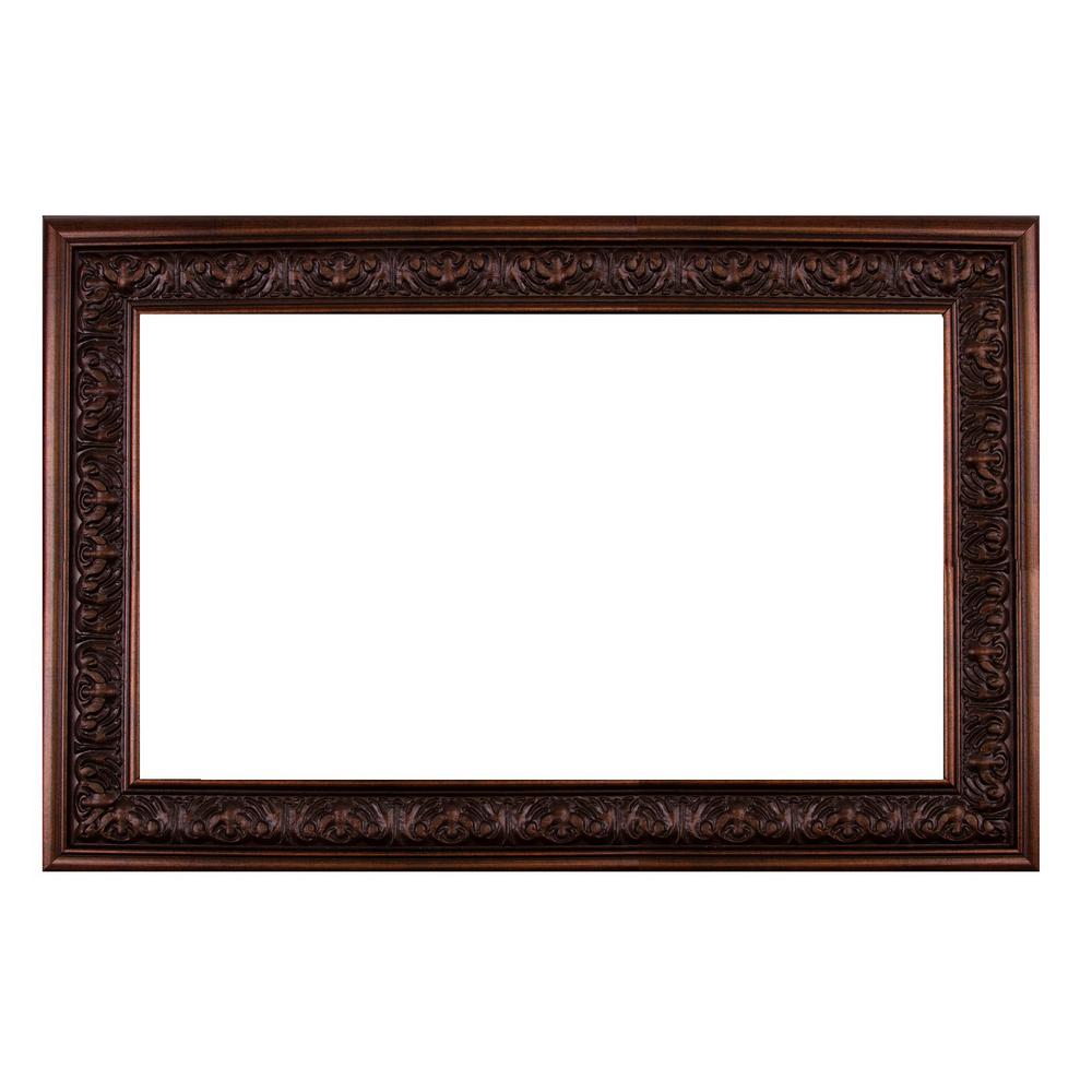 Mirrorchic Trieste 60 In X 42 Mirror Frame Kit Bronze Trieste 60 In X 42 Mirror Frame