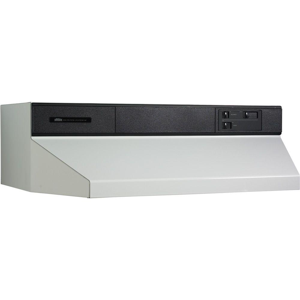 Broan 88000 Series 48 in. Convertible Range Hood in White884801 The